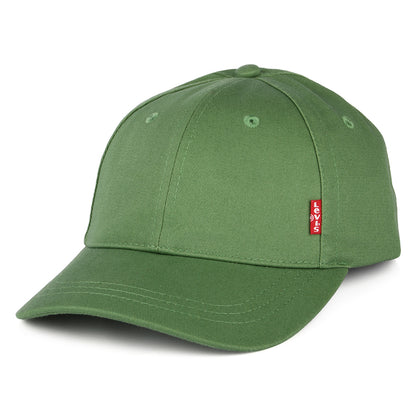 Gorra de béisbol Classic Twill Red Tab de Levi's - Verde