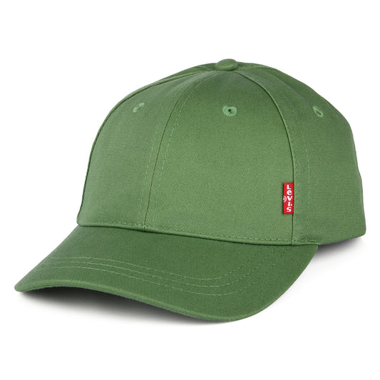 Gorra de béisbol Classic Twill Red Tab de Levi's - Verde