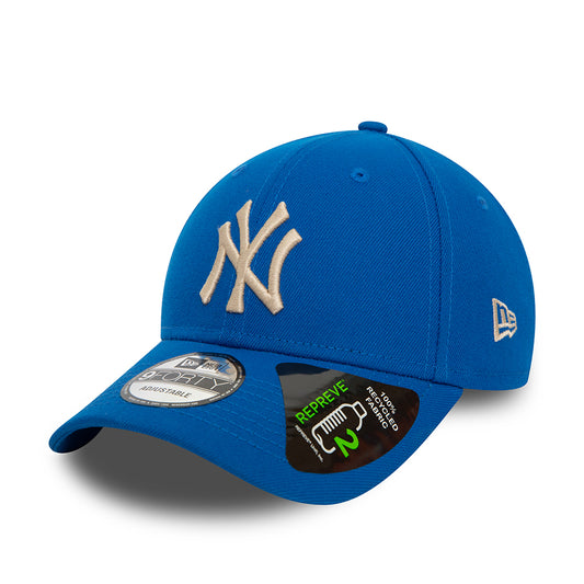 Gorra de béisbol 9FORTY MLB Repreve New York Yankees de New Era - Azul Celeste-Piedra