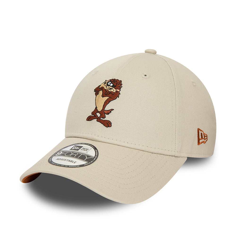 Gorra de béisbol 9FORTY Looney Tunes Character Taz de New Era - Piedra
