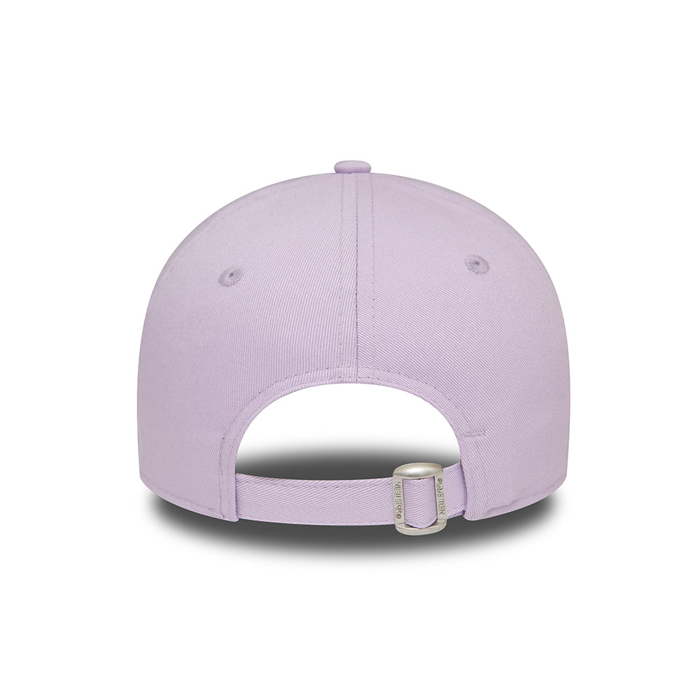 Gorra de béisbol mujeres 9FORTY MLB Metallic Logo L.A. Dodgers de New Era - Lavanda-Plateado