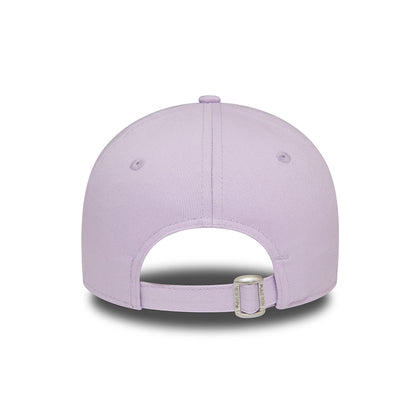 Gorra de béisbol mujeres 9FORTY MLB Metallic Logo L.A. Dodgers de New Era - Lavanda-Plateado