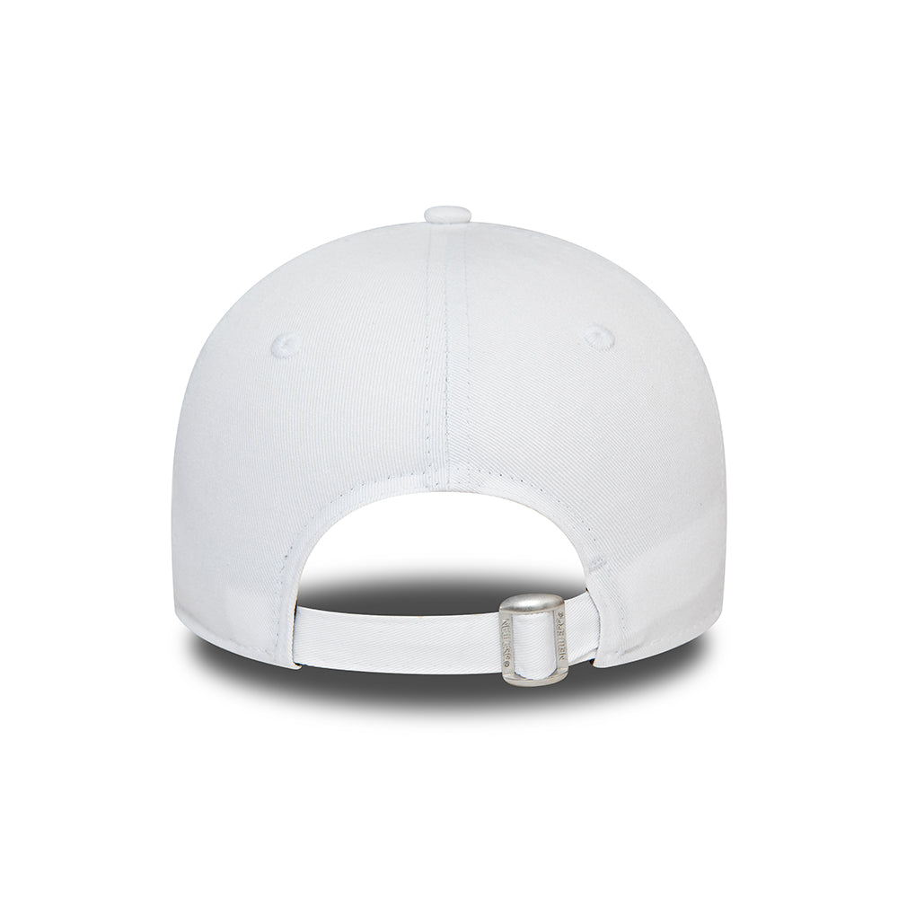 Gorra de béisbol 9FORTY MLB Metallic Logo New York Yankees de New Era - Blanco-Rosa