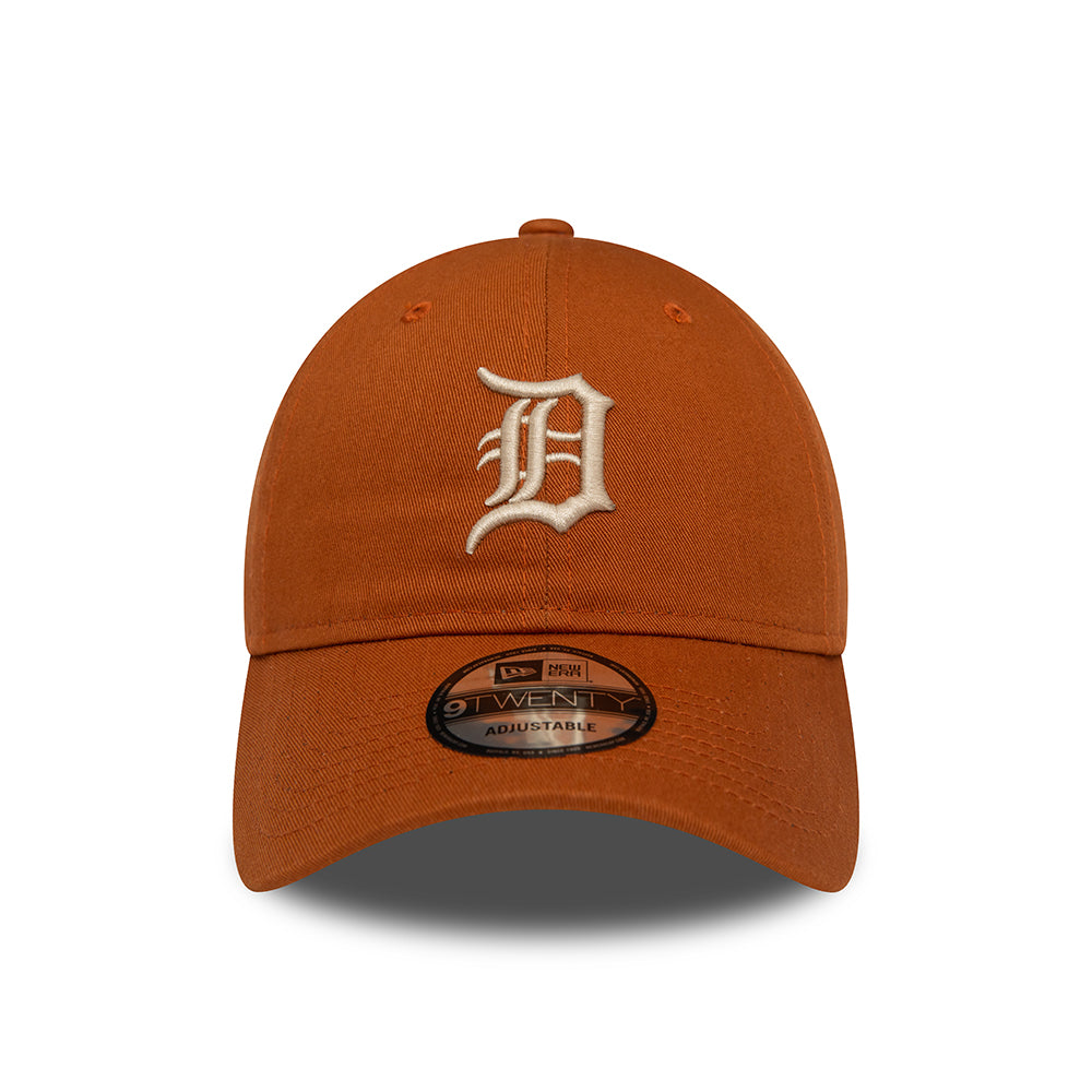 Gorra de béisbol 9TWENTY MLB League Essential Detroit Tigers de New Era - Marrón-Piedra