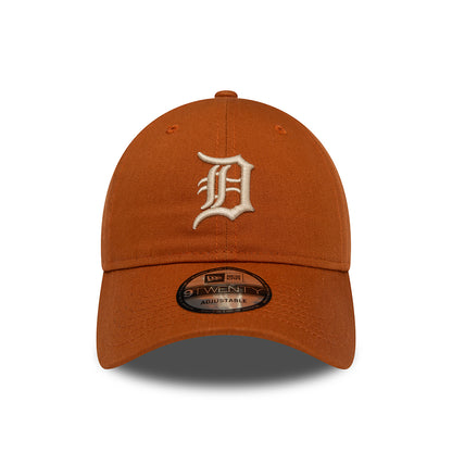 Gorra de béisbol 9TWENTY MLB League Essential Detroit Tigers de New Era - Marrón-Piedra