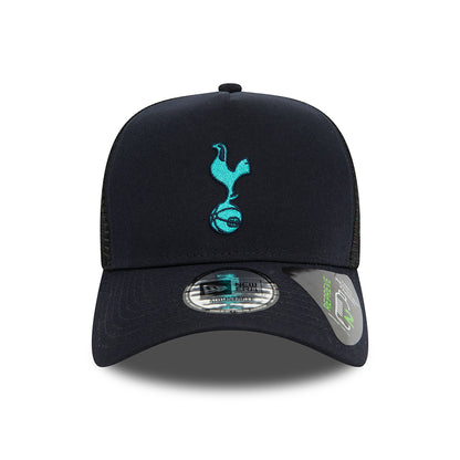 Gorra Trucker A-Frame Repreve Seasonal Pop Tottenham Hotspur FC de New Era - Verde Azulado-Azul Verdoso