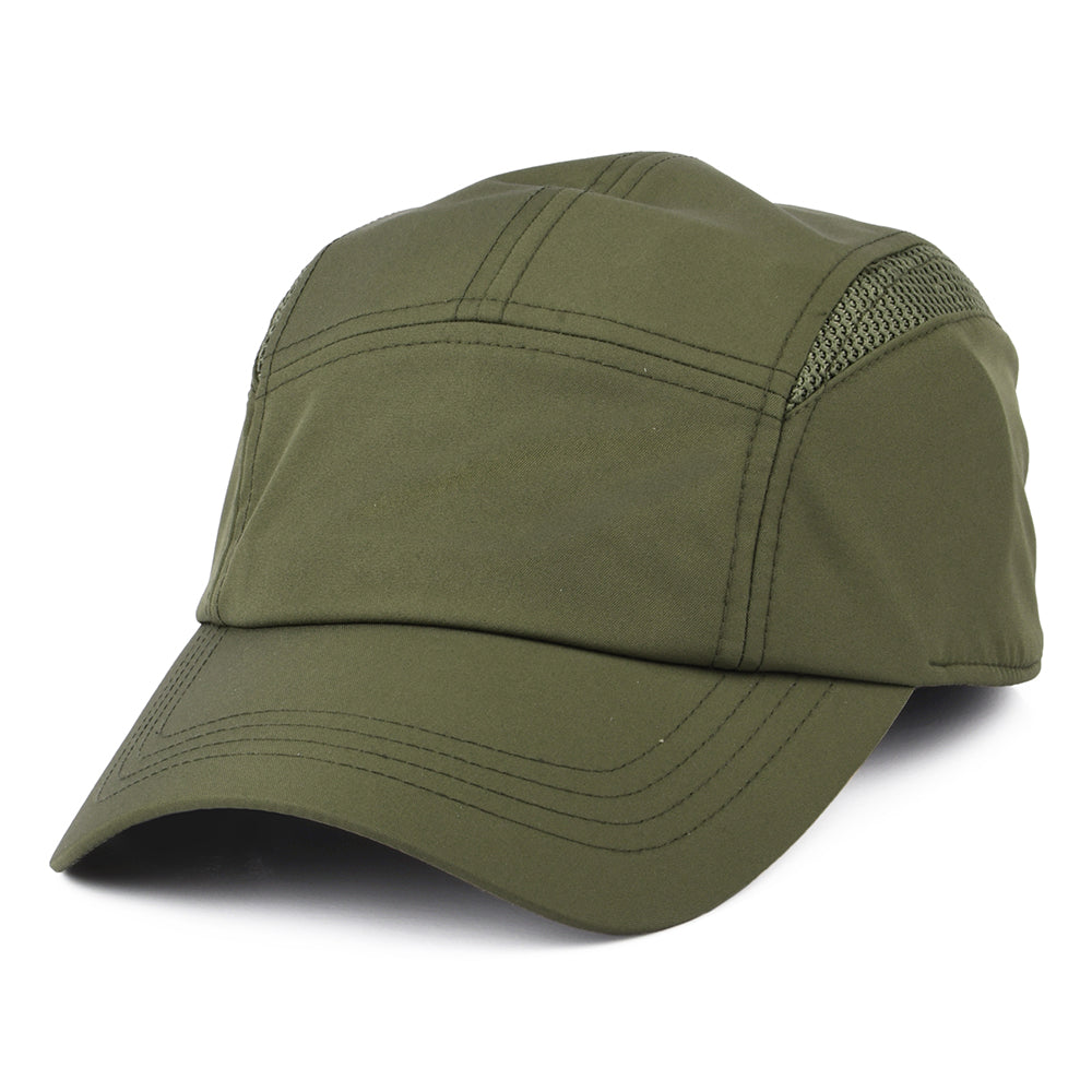 Gorra 5 paneles Airflo reciclado Reciclado de Tilley - Verde Oliva
