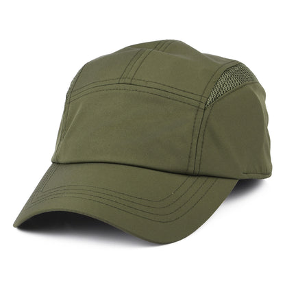Gorra 5 paneles Airflo reciclado Reciclado de Tilley - Verde Oliva