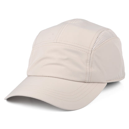 Gorra 5 paneles Airflo reciclado Reciclado de Tilley - Gris Piedra Claro