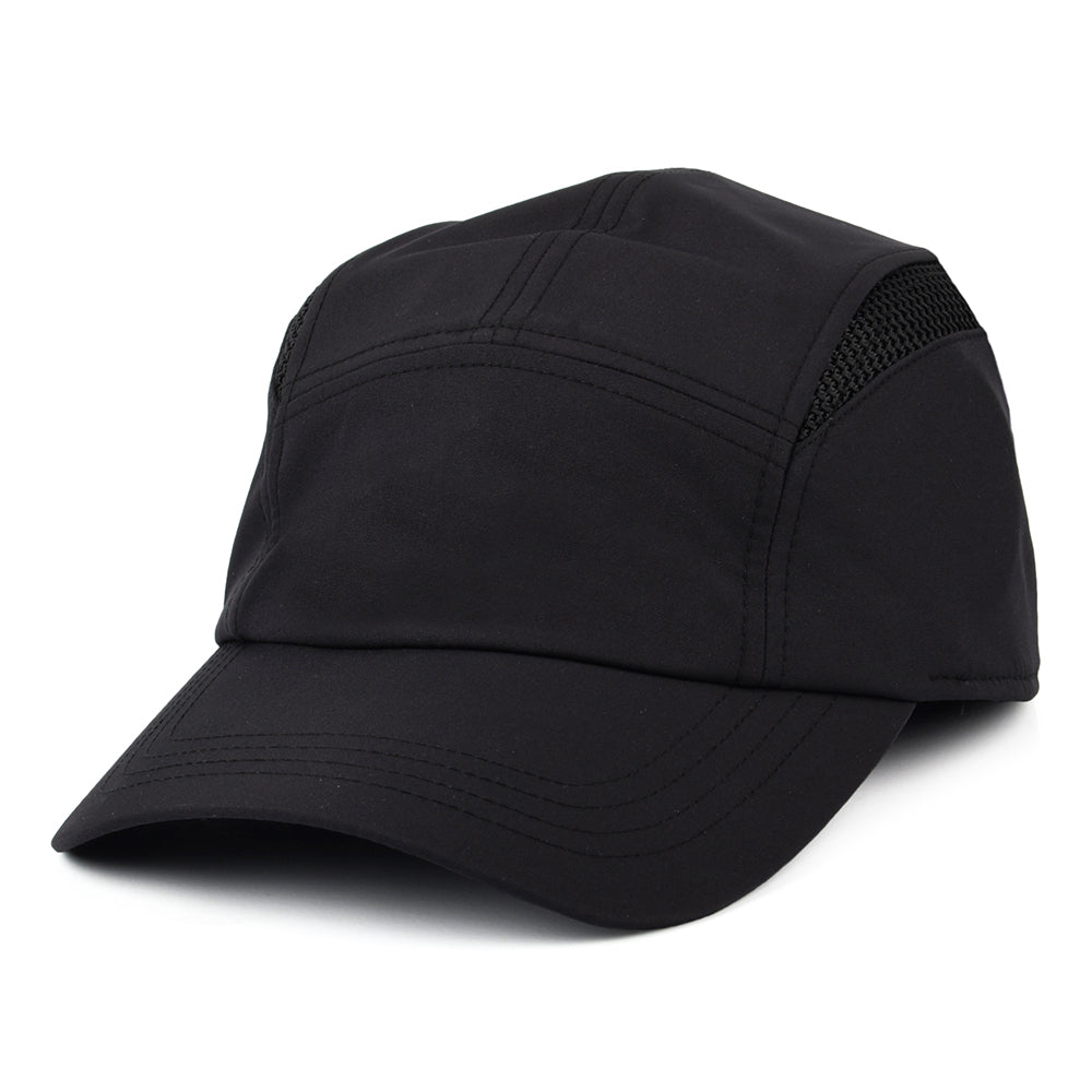 Gorra 5 paneles Airflo reciclado Reciclado de Tilley - Negro