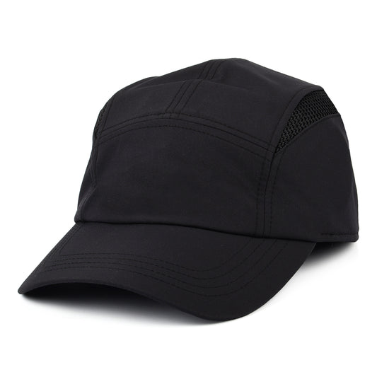 Gorra 5 paneles Airflo reciclado Reciclado de Tilley - Negro