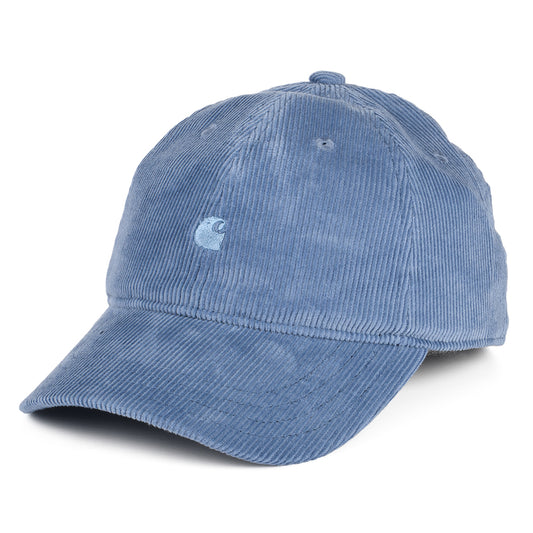 Gorra de béisbol Harlem Tonal de pana de Carhartt WIP - Azul Pizarra