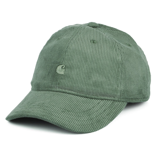 Gorra de béisbol Harlem Tonal de pana de Carhartt WIP - Bosque Claro