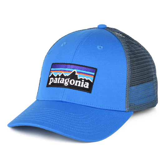 Gorra Trucker P-6 Logo LoPro de algodón orgánico de Patagonia - Azul