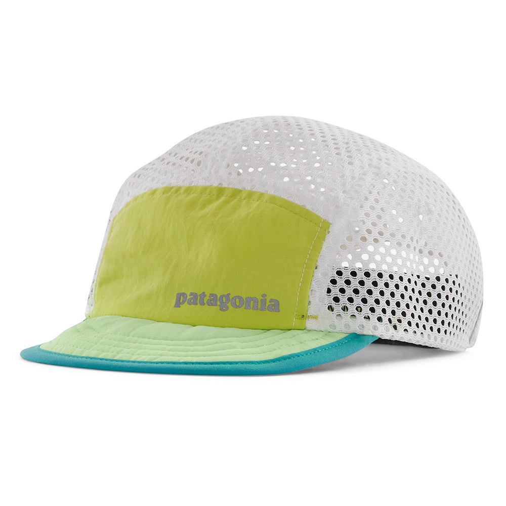 Gorra 5 paneles Duckbill XVIII reciclado de Patagonia - Lima-Menta-Blanco