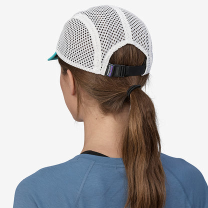Gorra 5 paneles Duckbill XVIII reciclado de Patagonia - Lima-Menta-Blanco