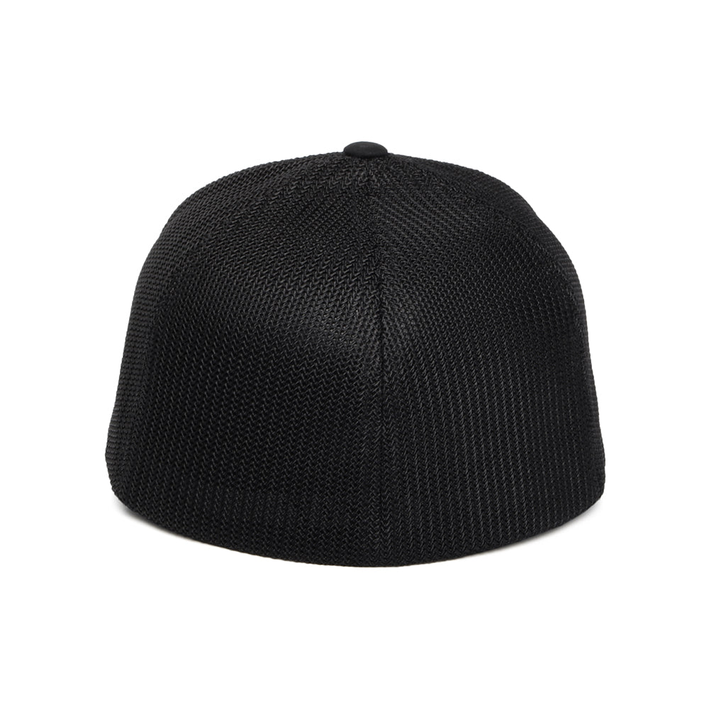 Gorra Trucker White Front de FlexFit - Negro-Blanco
