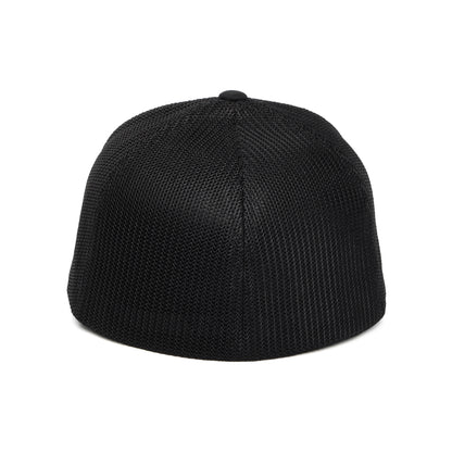 Gorra Trucker White Front de FlexFit - Negro-Blanco