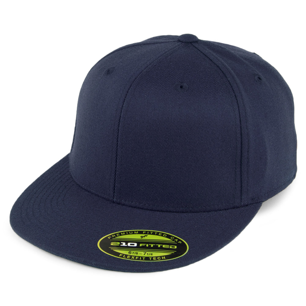 Gorra de béisbol visera plana de Flexfit - Azul Marino