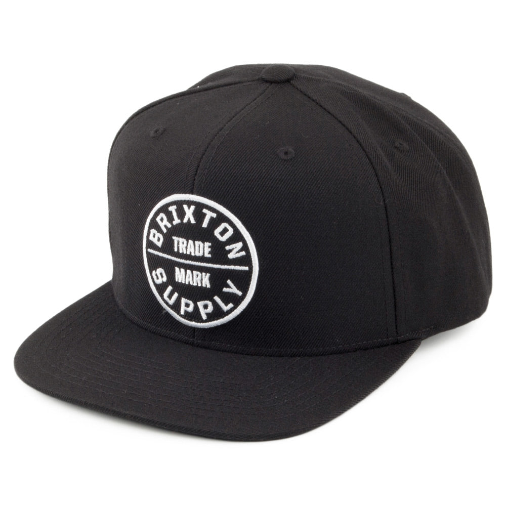 Gorra Snapback Oath III de Brixton - Negro