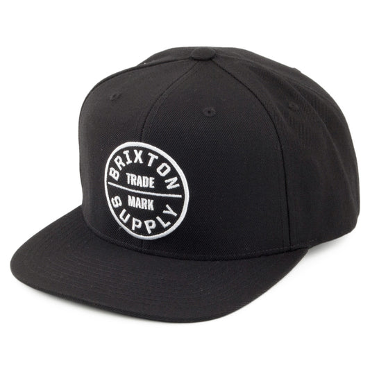Gorra Snapback Oath III de Brixton - Negro