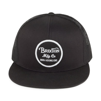 Gorra Trucker Wheeler de Brixton - Negro