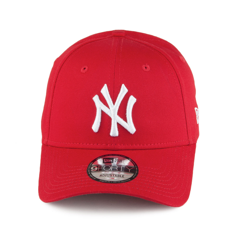 Gorra de béisbol 9FORTY MLB League Basic New York Yankees de New Era - Rojo
