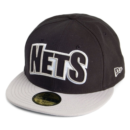 Gorra de béisbol 59FIFTY Edge Up Brooklyn Nets de New Era - Negro-Gris