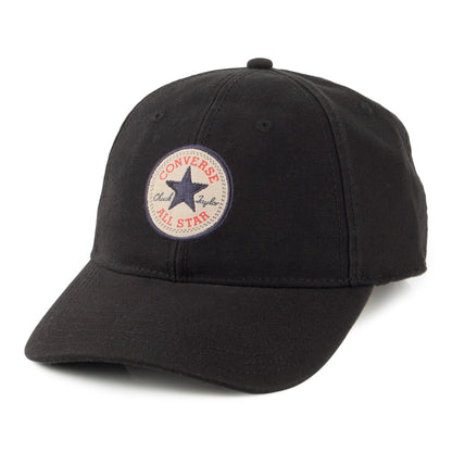 Gorra de béisbol Classic Tip Off de Converse - Negro