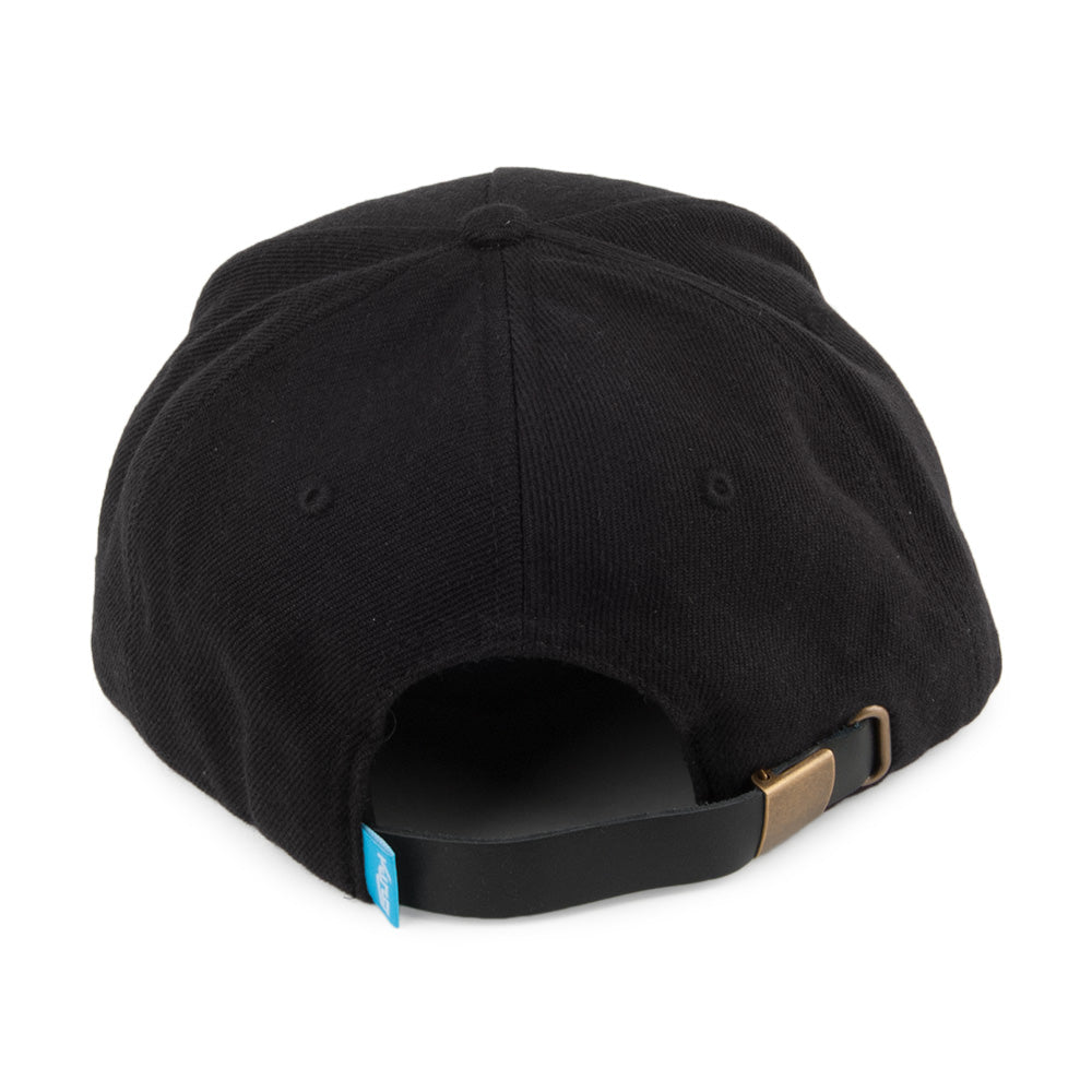 Gorra de béisbol Regal de King Apparel - Negro-Marrón