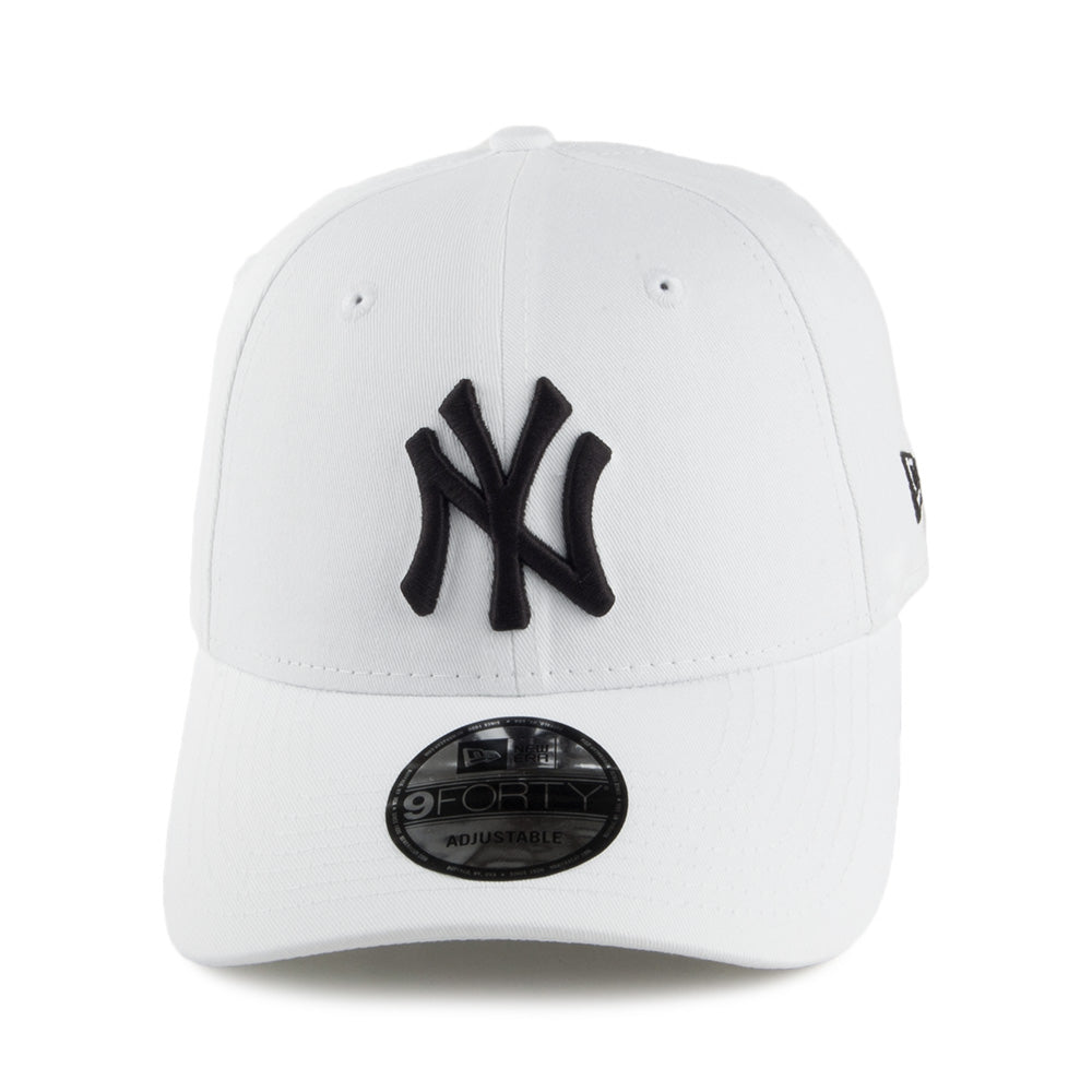 Gorra de béisbol 9FORTY MLB League Basic New York Yankees de New Era - Blanco