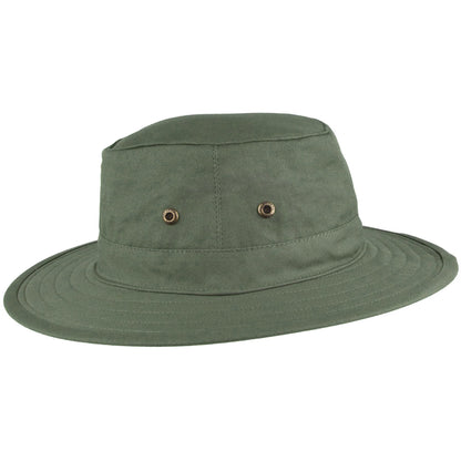 Sombrero de Sol Traveller plegable de Failsworth - Verde Oliva