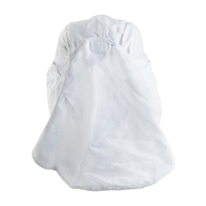 Gorra Protector solar extraíble de Dorfman Pacific - Blanco