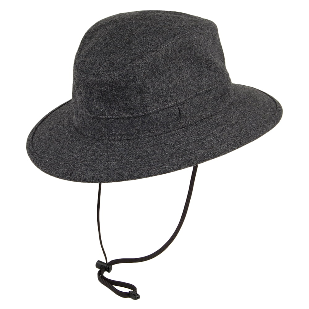 Sombrero Charter Cold Front de lana melton de Sunday Afternoons - Antracita