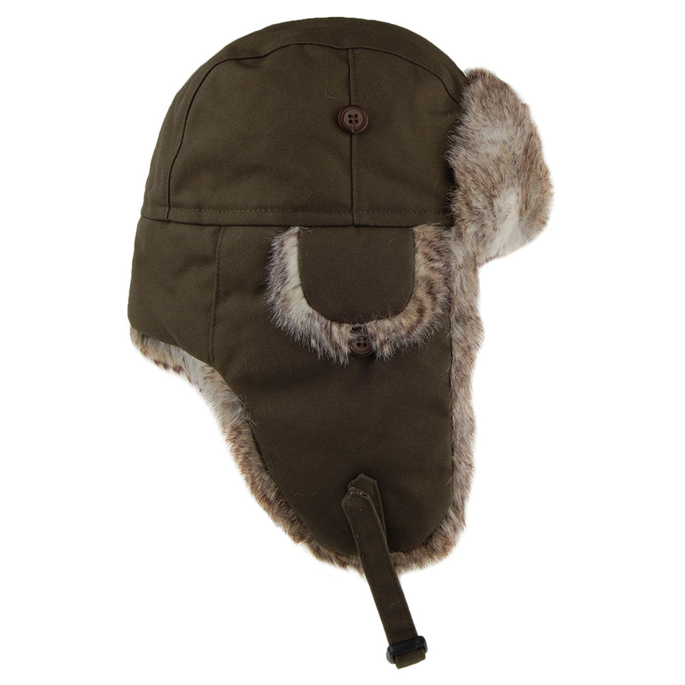 Gorro Aviador Singi Heater de Fjallraven - Oliva Oscuro