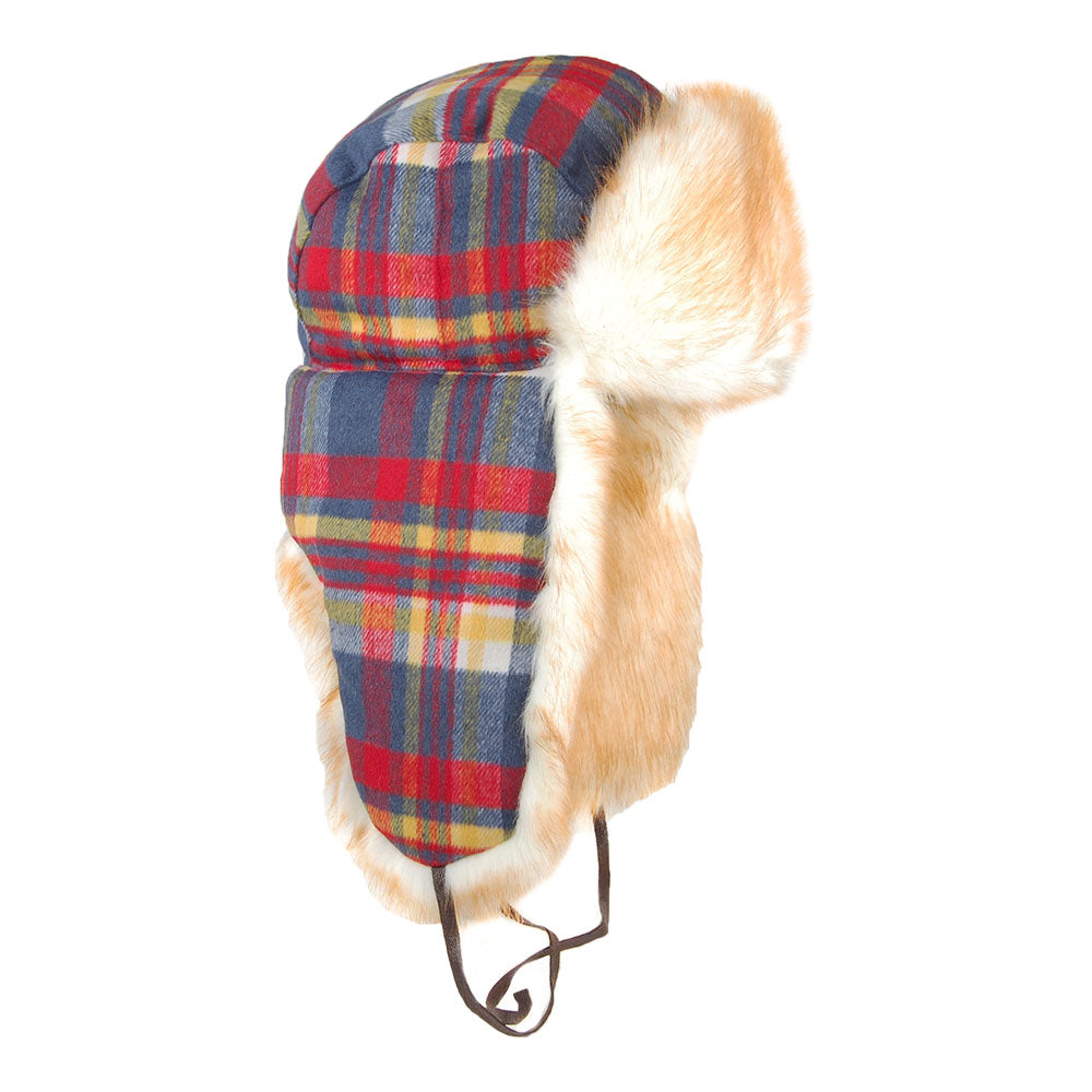 Gorro Aviador Massive de Kangol - Azul Marino-Rojo