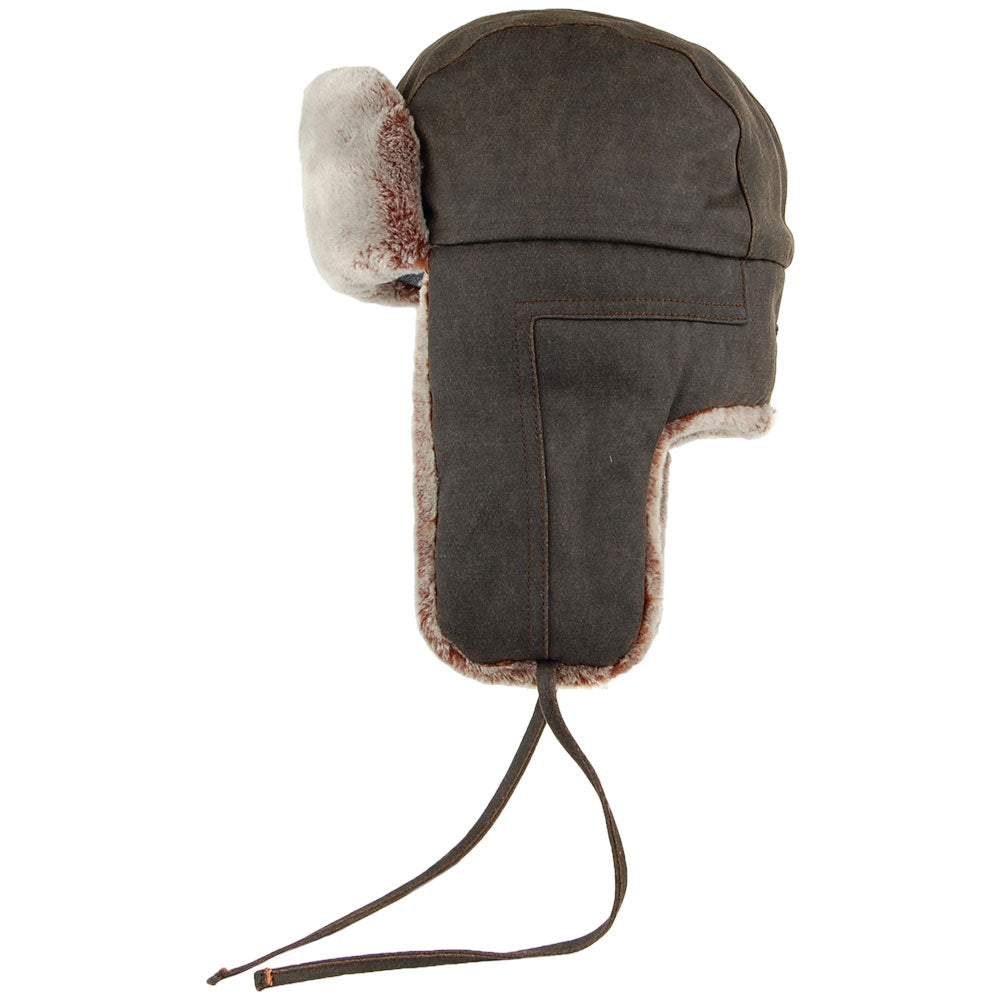Gorro Aviador Cope Bomber resistente al agua de Stetson - Marrón