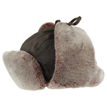 Gorro Aviador Cope Bomber resistente al agua de Stetson - Marrón