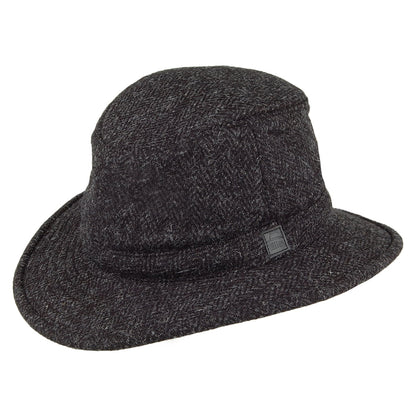 Sombrero de invierno TW2HT de HARRIS TWEED de Tilley - Antracita