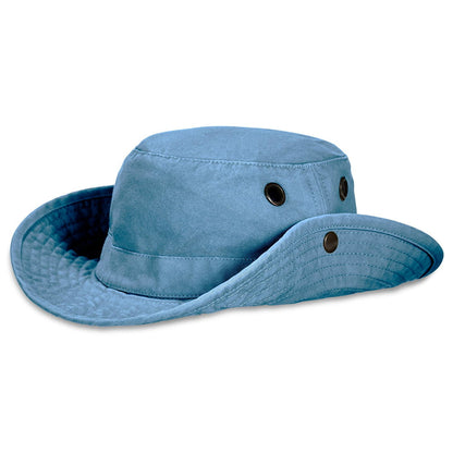 Sombrero de Sol T3 Wanderer plegable de Tilley - Azul