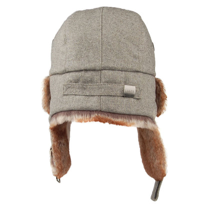 Gorro Aviador Kamikaze diseño de espiga de Barts - Gris