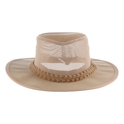 Sombrero Outback Cooler Mesh de Dorfman Pacific - Natural