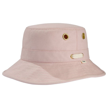 Sombrero de pescador Iconic T1 de lona de algodón de Tilley - Rosa Violáceo