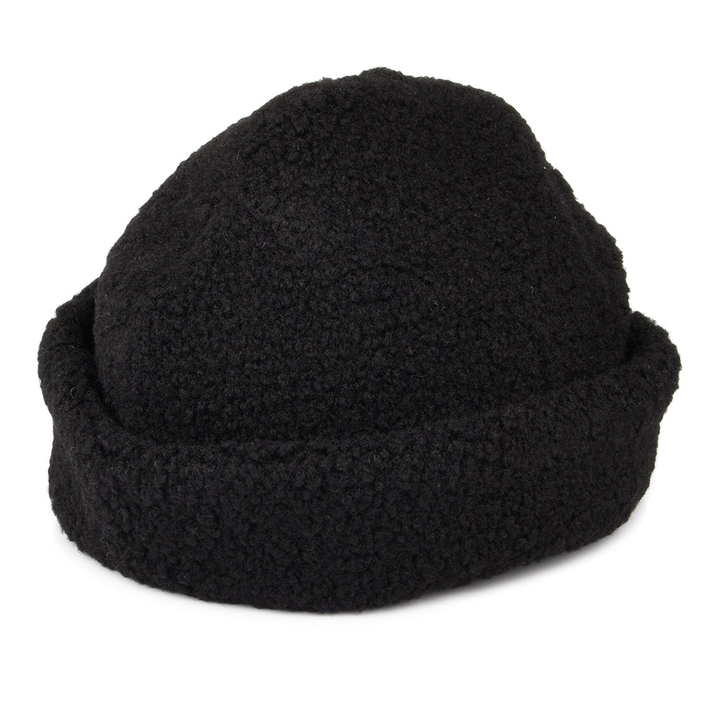 Sombrero de invierno Ginsburg de Sherpa de Brixton - Negro