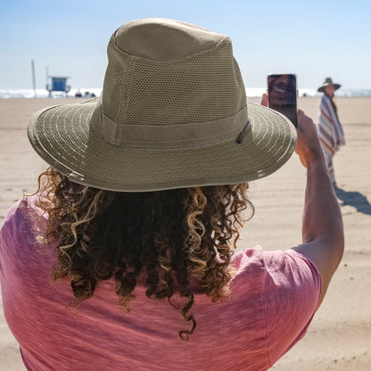 Sombrero Fedora Easy Breezer de Sunday Afternoons - Kaki