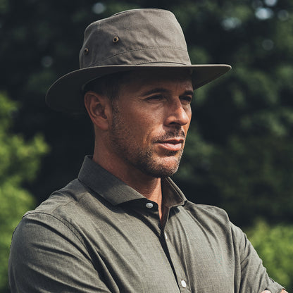 Sombrero de Sol Traveller plegable de Failsworth - Kaki