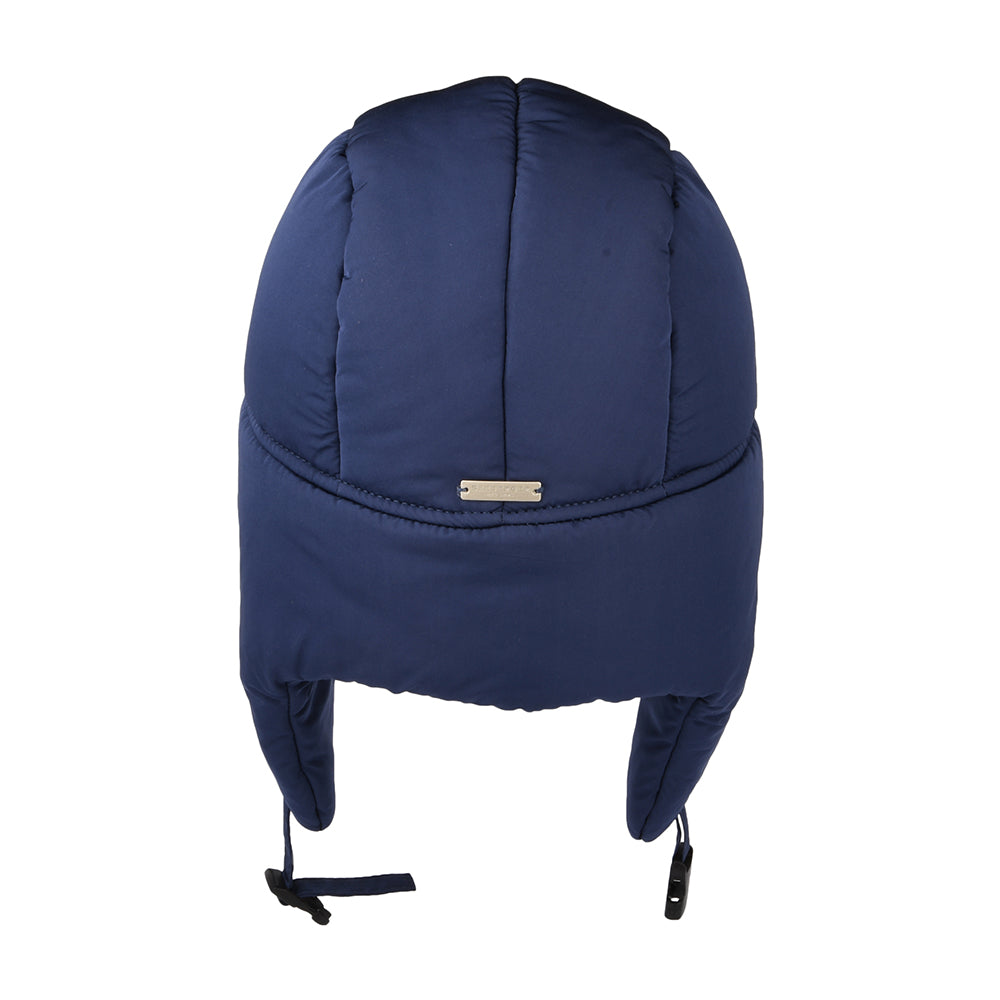 Gorro Aviador Quilted de Seeberger - Azul Marino