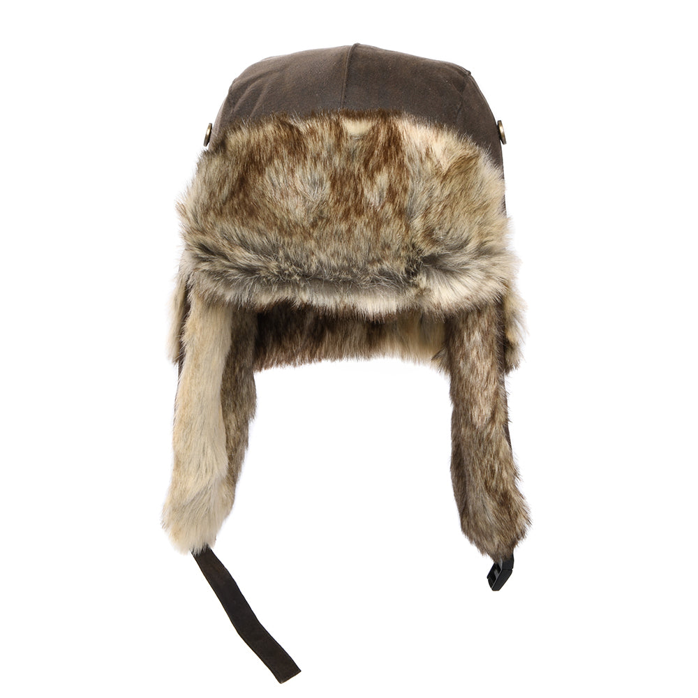Gorro Cazador de aldogón envejecido de Dorfman Pacific - Marrón