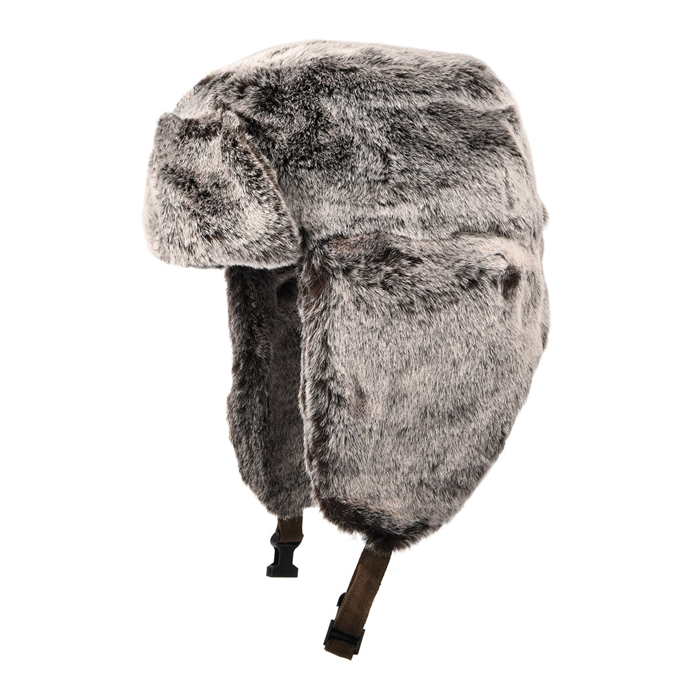 Gorro Aviador de piel sintética de Dorfman Pacific - Natural