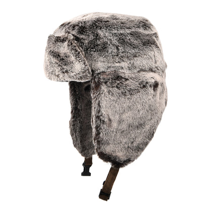 Gorro Aviador de piel sintética de Dorfman Pacific - Natural